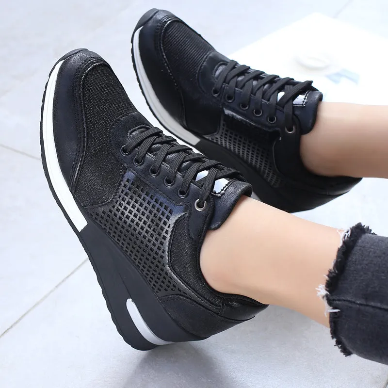 Women Lace-up Sneakers