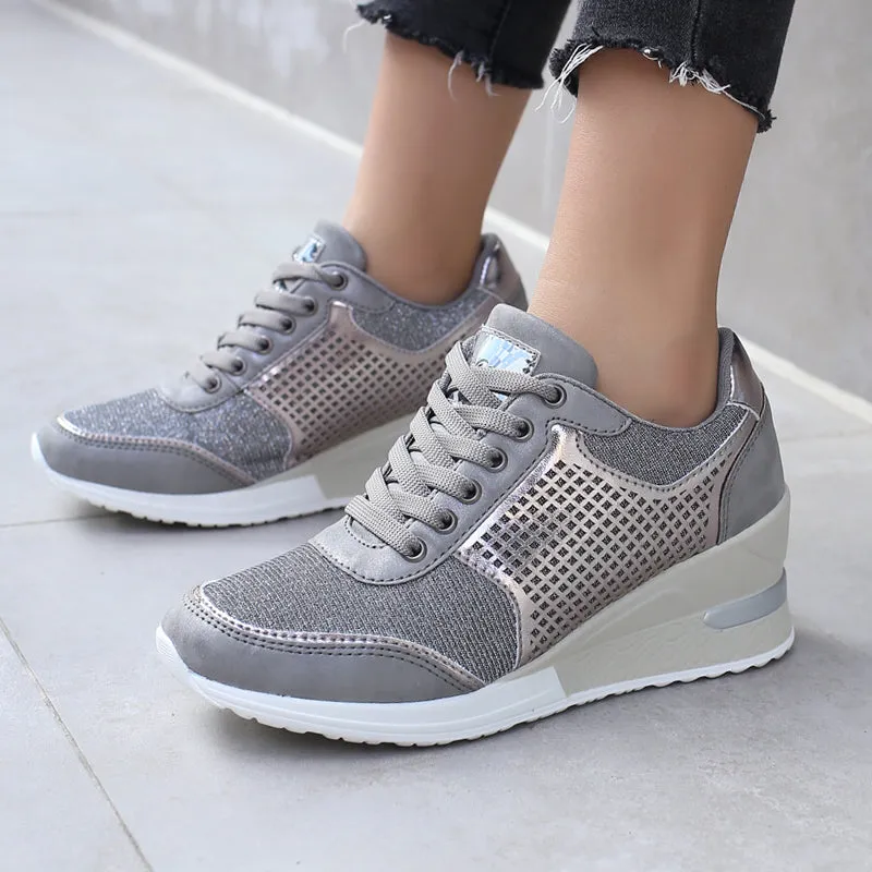 Women Lace-up Sneakers